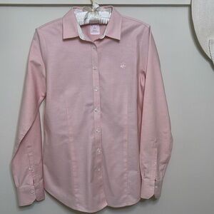 Pink Brooks Brothers Tailored Button-Down